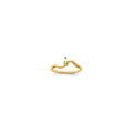 14k 5x3mm Oval Synthetic Family Jewelry Ring