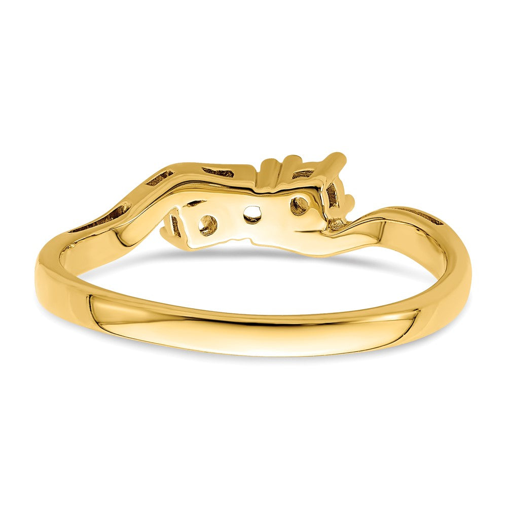 14k Synthetic Family Jewelry Ring