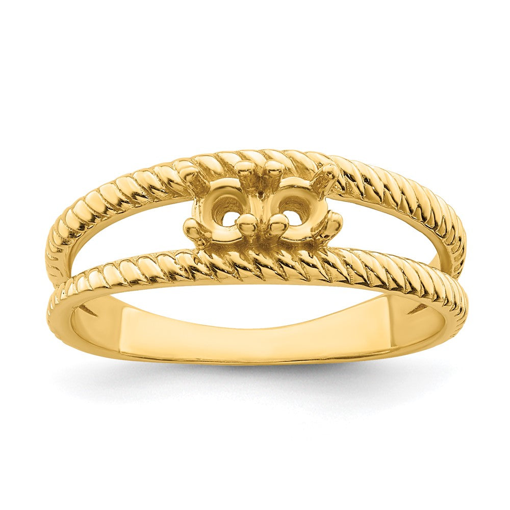 14k Synthetic Family Jewelry Ring