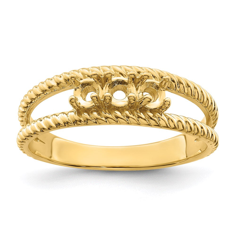 14k Genuine 3 Stone Mother's Ring