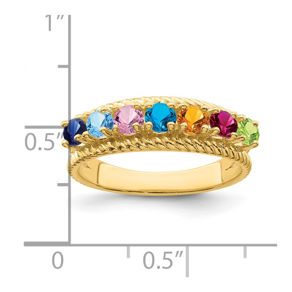 14k Family Jewelry Ring