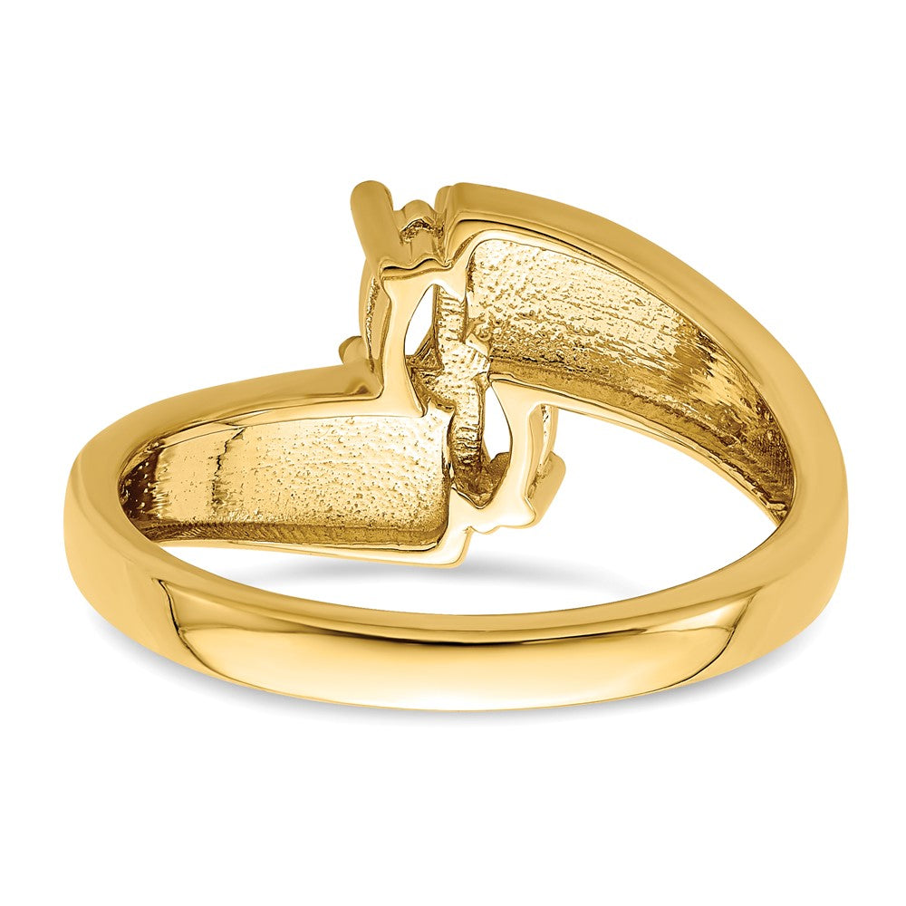 14k Synthetic Family Jewelry Ring