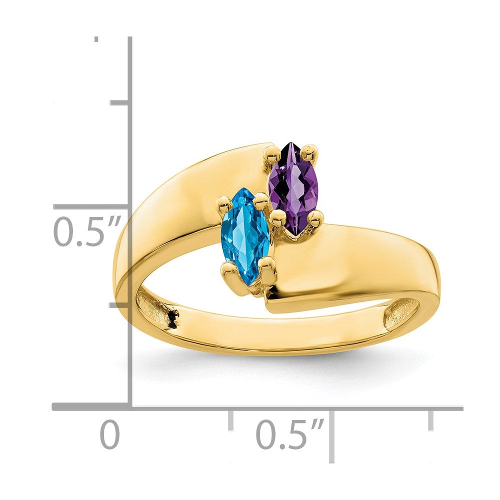 14k Genuine Family Jewelry Ring