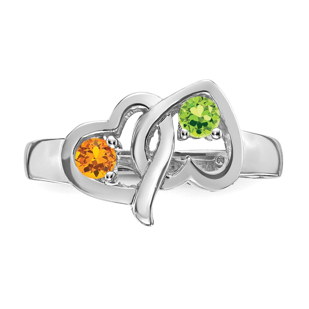 14k White Gold Family Jewelry Ring Mounting
