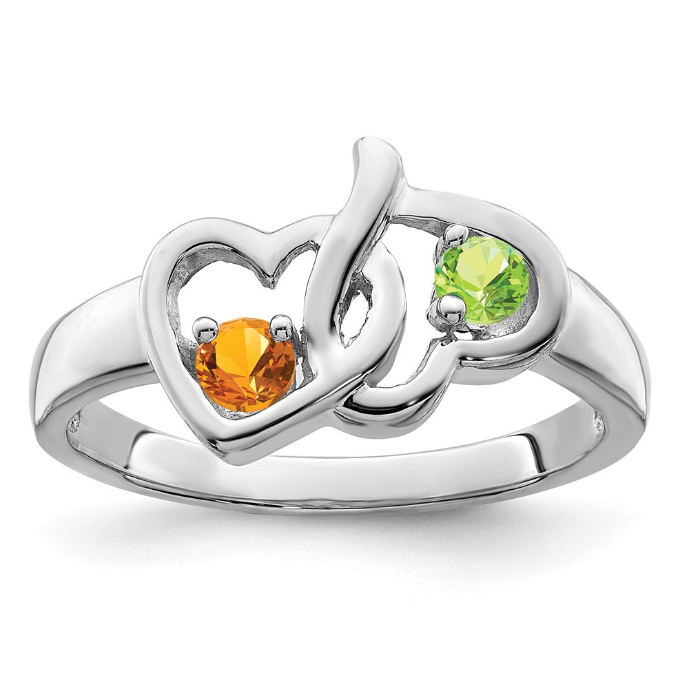 14k White Gold Family Jewelry Ring Mounting