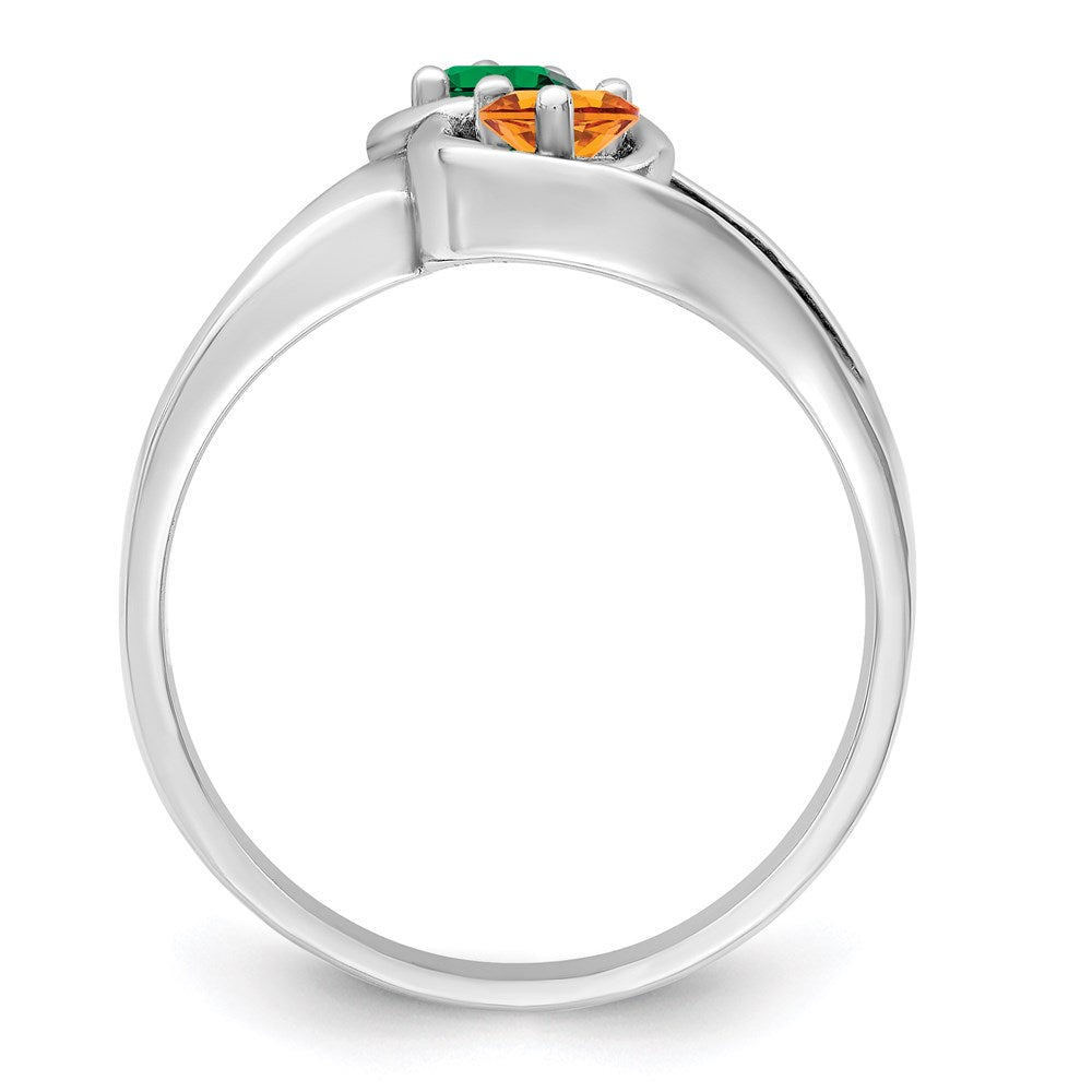 14k White Gold Family Jewelry Ring Mounting