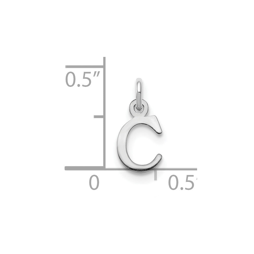 10KW Cutout Letter C Initial Charm