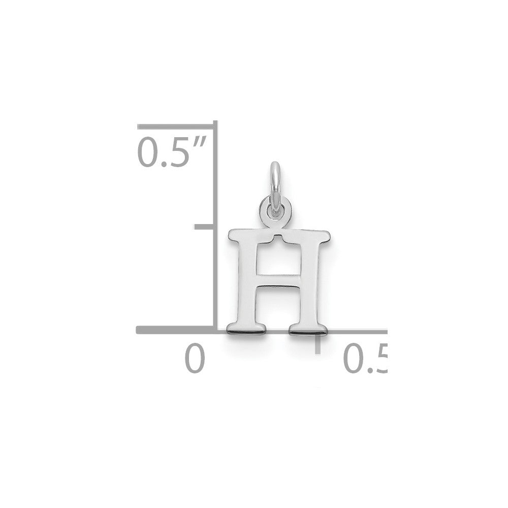 10KW Cutout Letter H Initial Charm