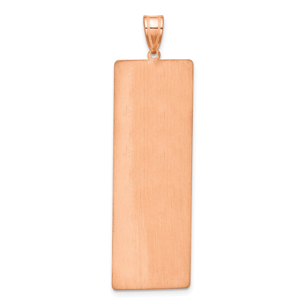 10k Rose Gold 7 Name Family Pendant
