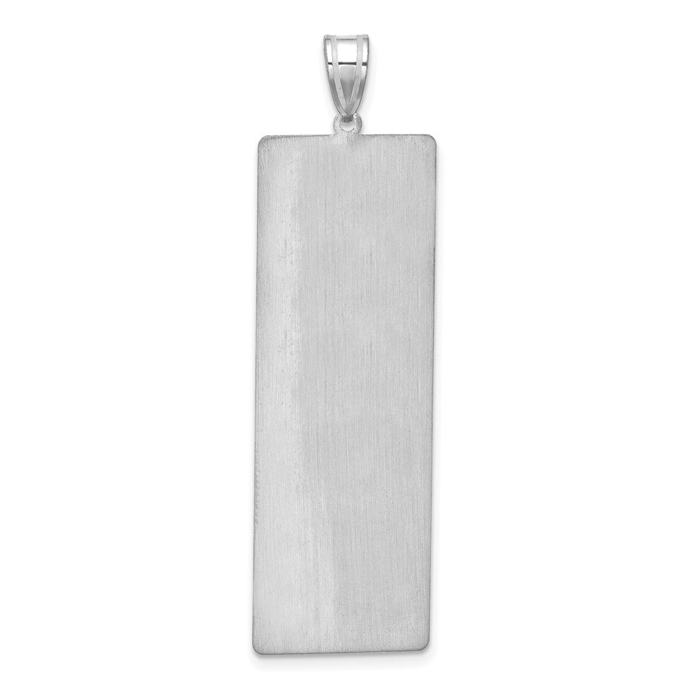 Sterling Silver/Rhodium-plated 7 Name Family Pendant