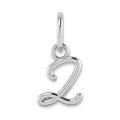 14KW Upper case Letter Z Initial Charm