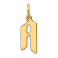 14ky Letter A Initial Pendant