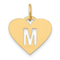 14ky Initial Letter M Initial Charm
