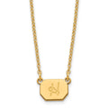 Sterling Silver/Gold-plated Initial Necklace
