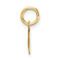 14K Uppercase Letter A Initial Charm
