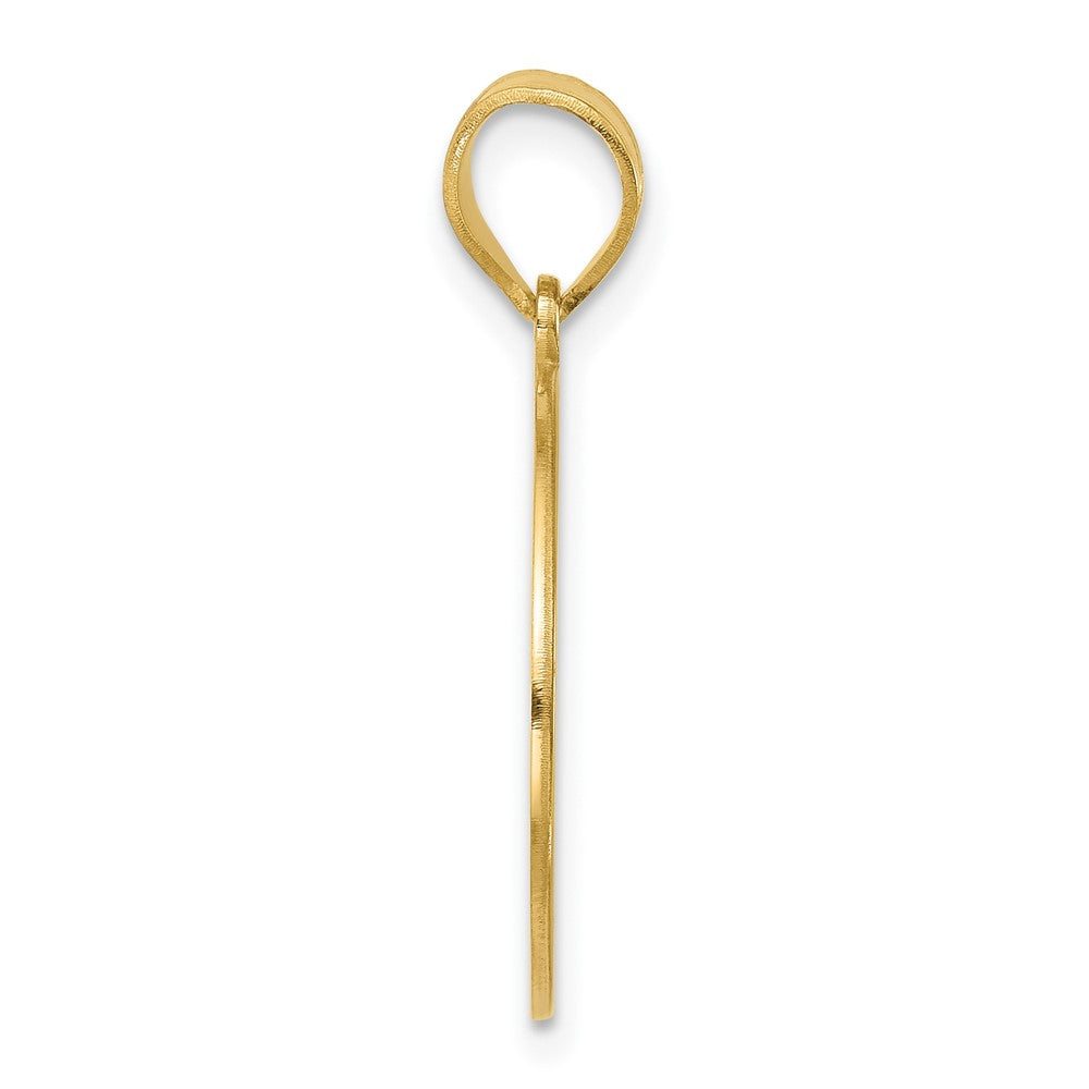 14k Yellow Gold HOME/STATE Pendant
