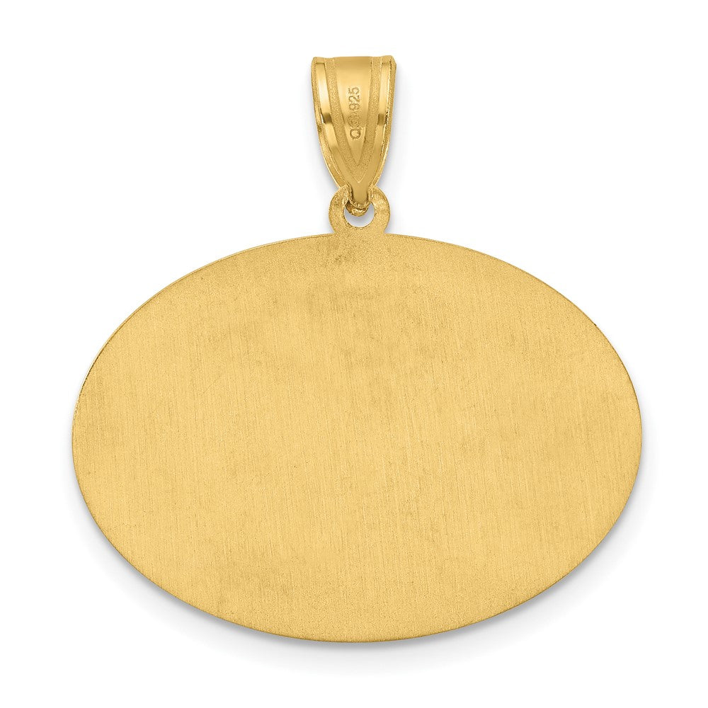 Sterling Silver/Gold-Plated HOME/STATE Pendant