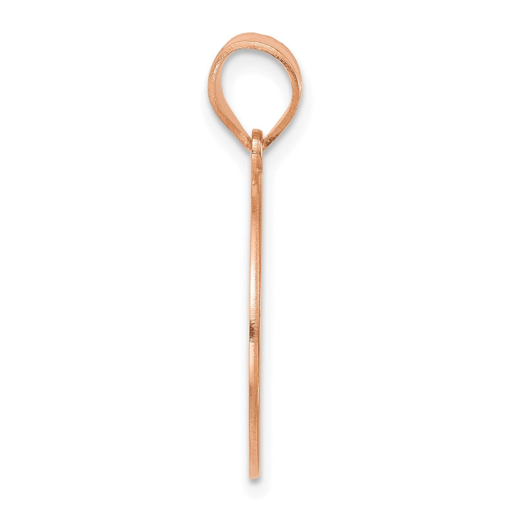14k Rose Gold HOME/STATE Pendant