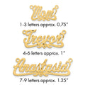 Sterling Silver/Gold-plated Satin Diamond-cut Heart Name Plate