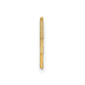 14k Yellow Gold Small cut-out Monogram Tie Tac