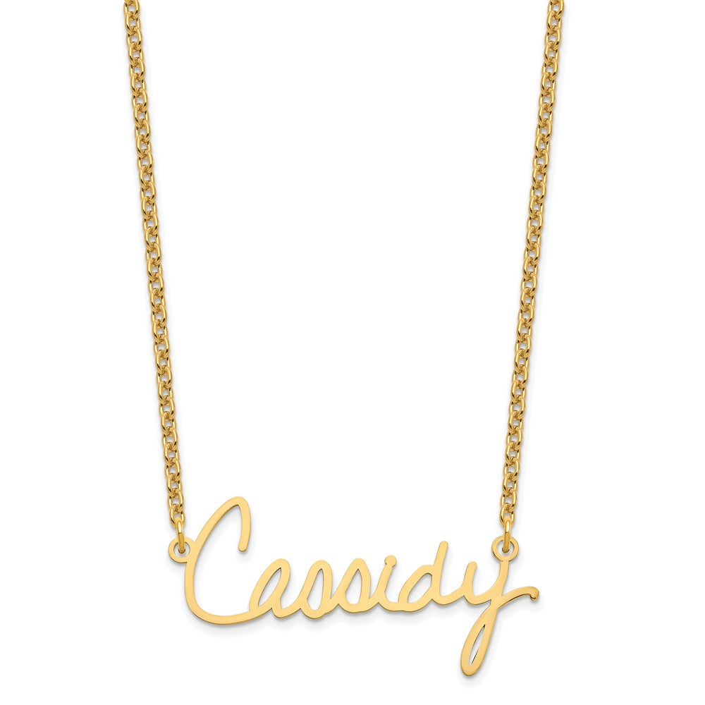 Sterling Silver/Gold-plated Signature Necklace