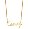 Sterling Silver/Gold-plated Signature Necklace