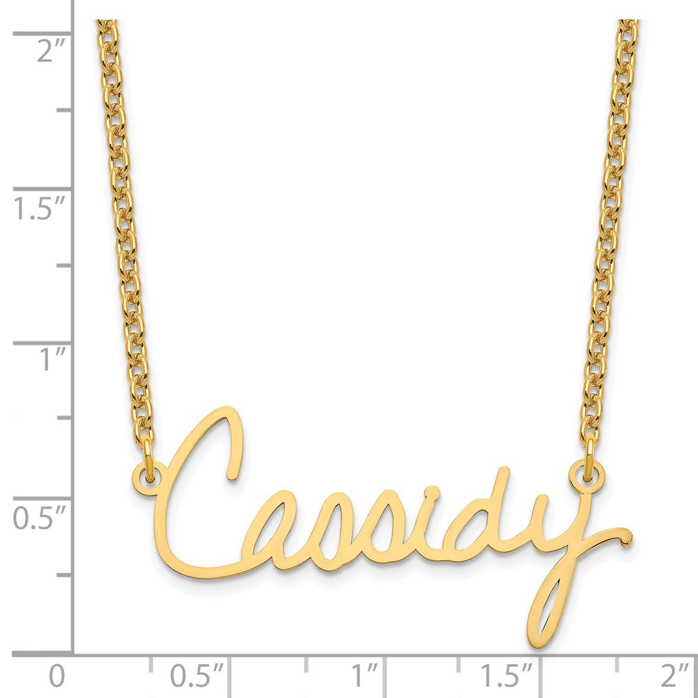 Sterling Silver/Gold-plated Signature Necklace