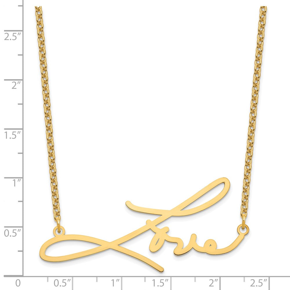 Sterling Silver/Gold-plated Signature Necklace
