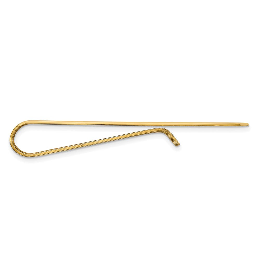 Sterling Silver/Gold-plated Recessed Letter Monogram Money Clip