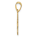 Sterling Silver/Gold-plated Personalized Football Helmet Pendant