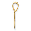 Sterling Silver/Gold-plated Personalized Football Pendant
