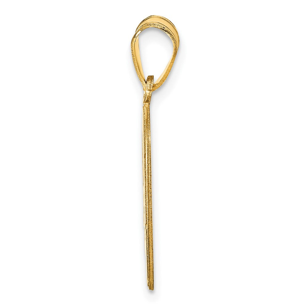 Sterling Silver/Gold-plated Personalized Basketball Pendant
