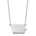 14KW Iowa State Necklace