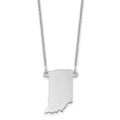 14KW Indiana State Necklace