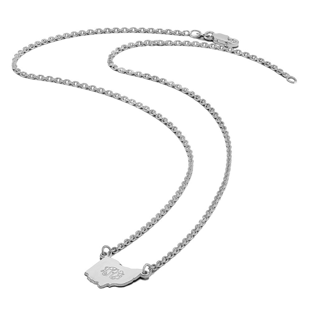 14KW Ohio State Necklace