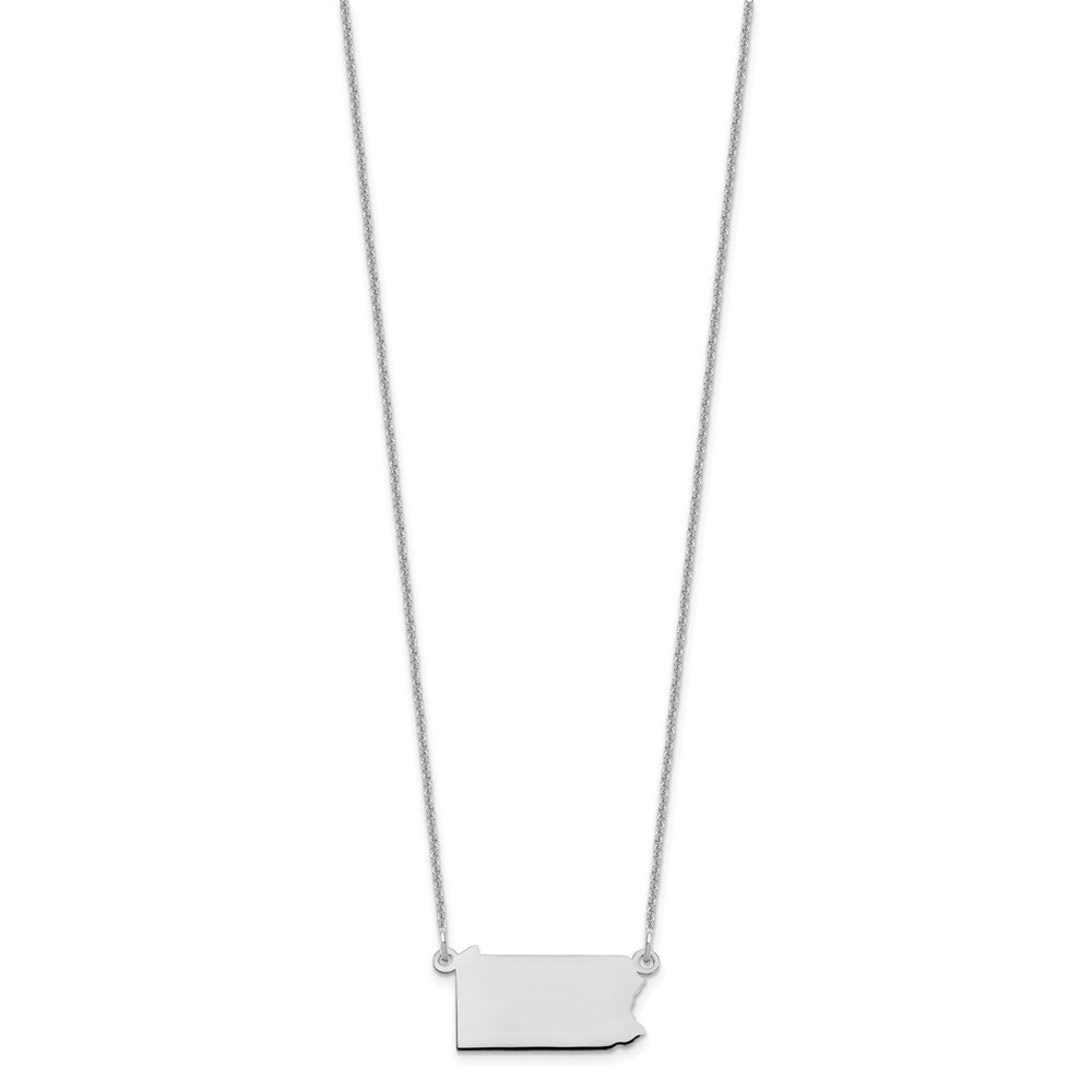 14KW Pennsylvania State Necklace