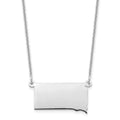14KW South Dakota State Necklace