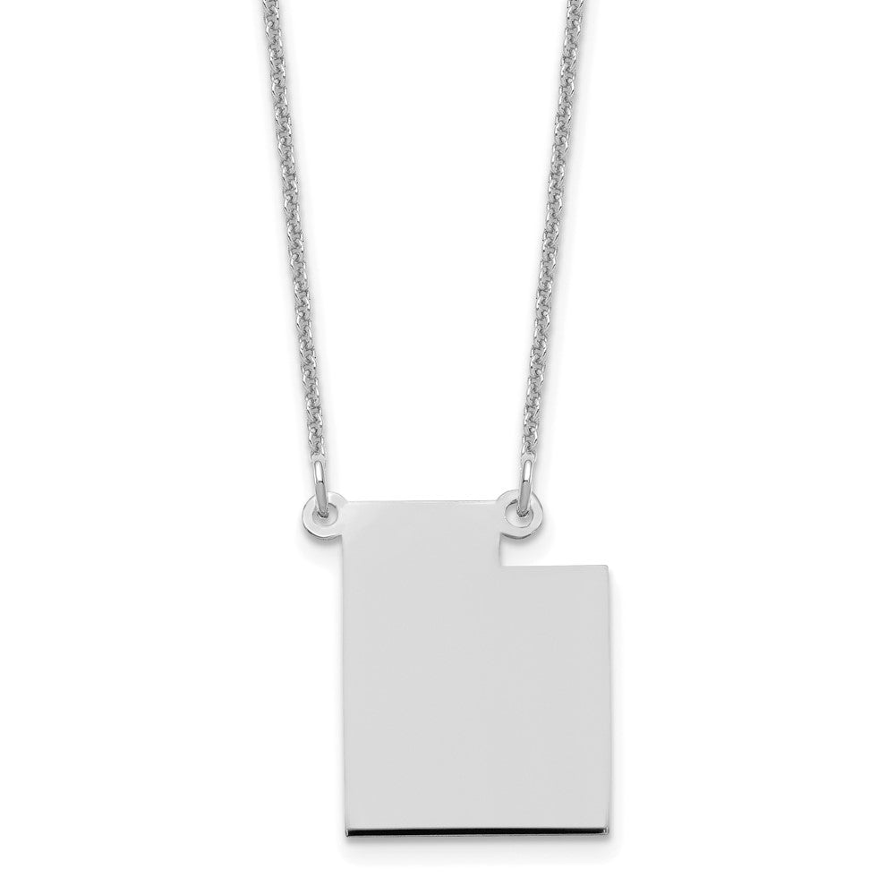 14KW Utah State Necklace