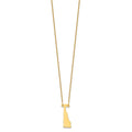 14KY Delaware State Necklace