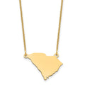 14KY South Carolina State Necklace