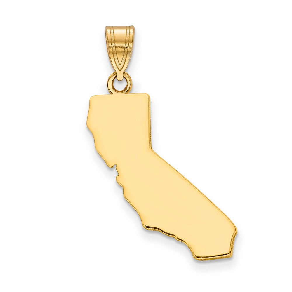 14KY California State Pendant