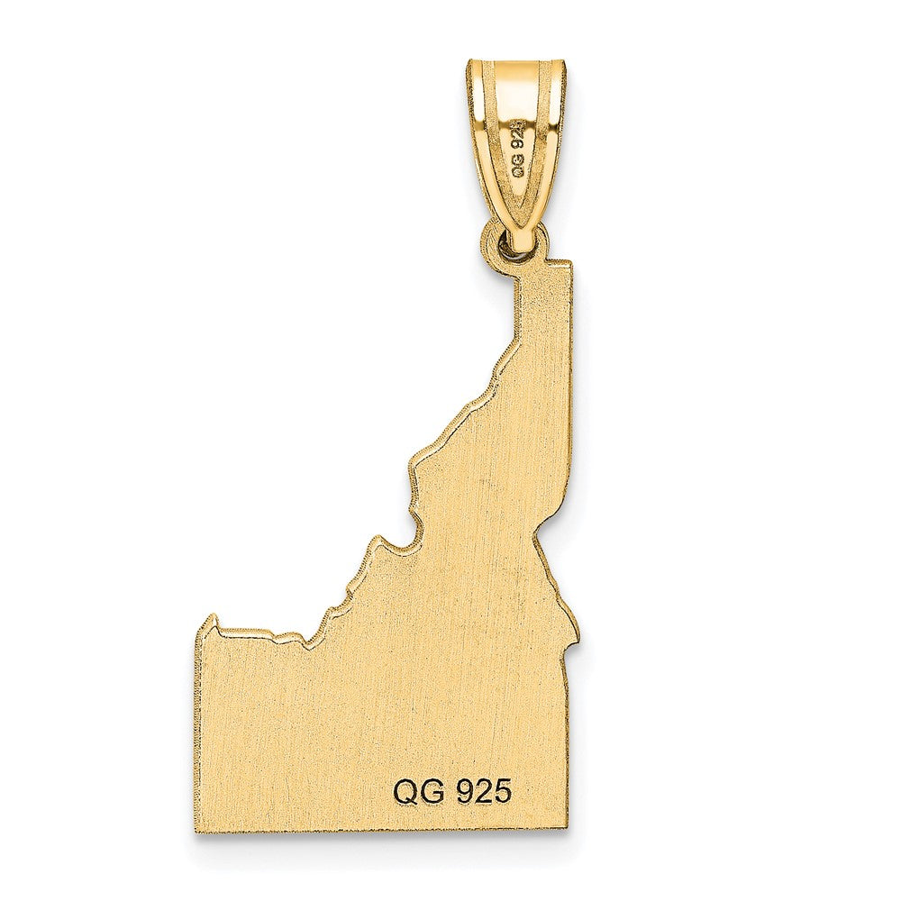 14KY Idaho State Pendant