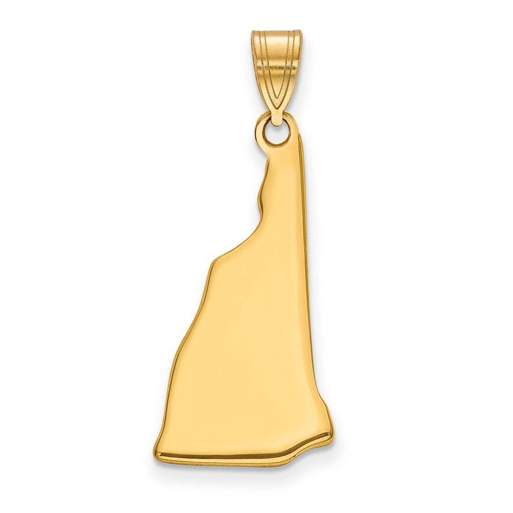 14KY New Hampshire State Pendant