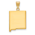 14KY New Mexico State Pendant