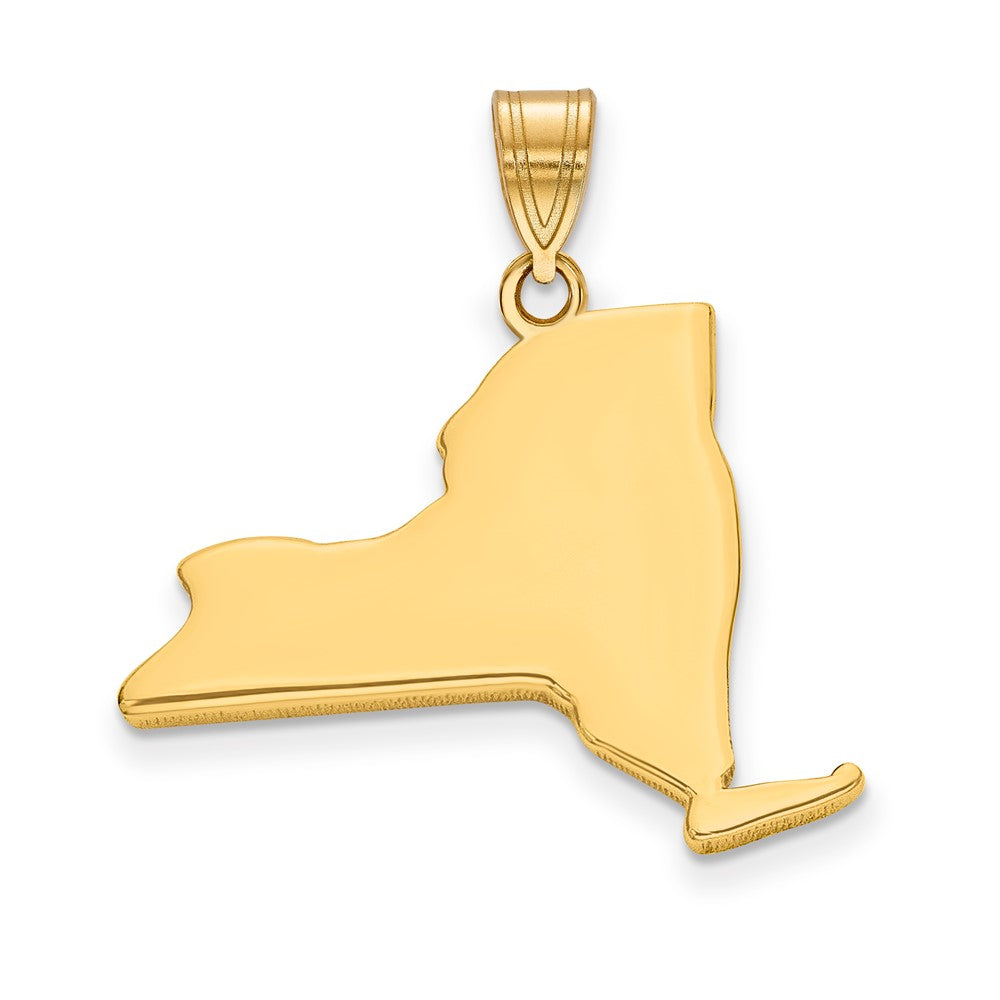 14KY New York State Pendant