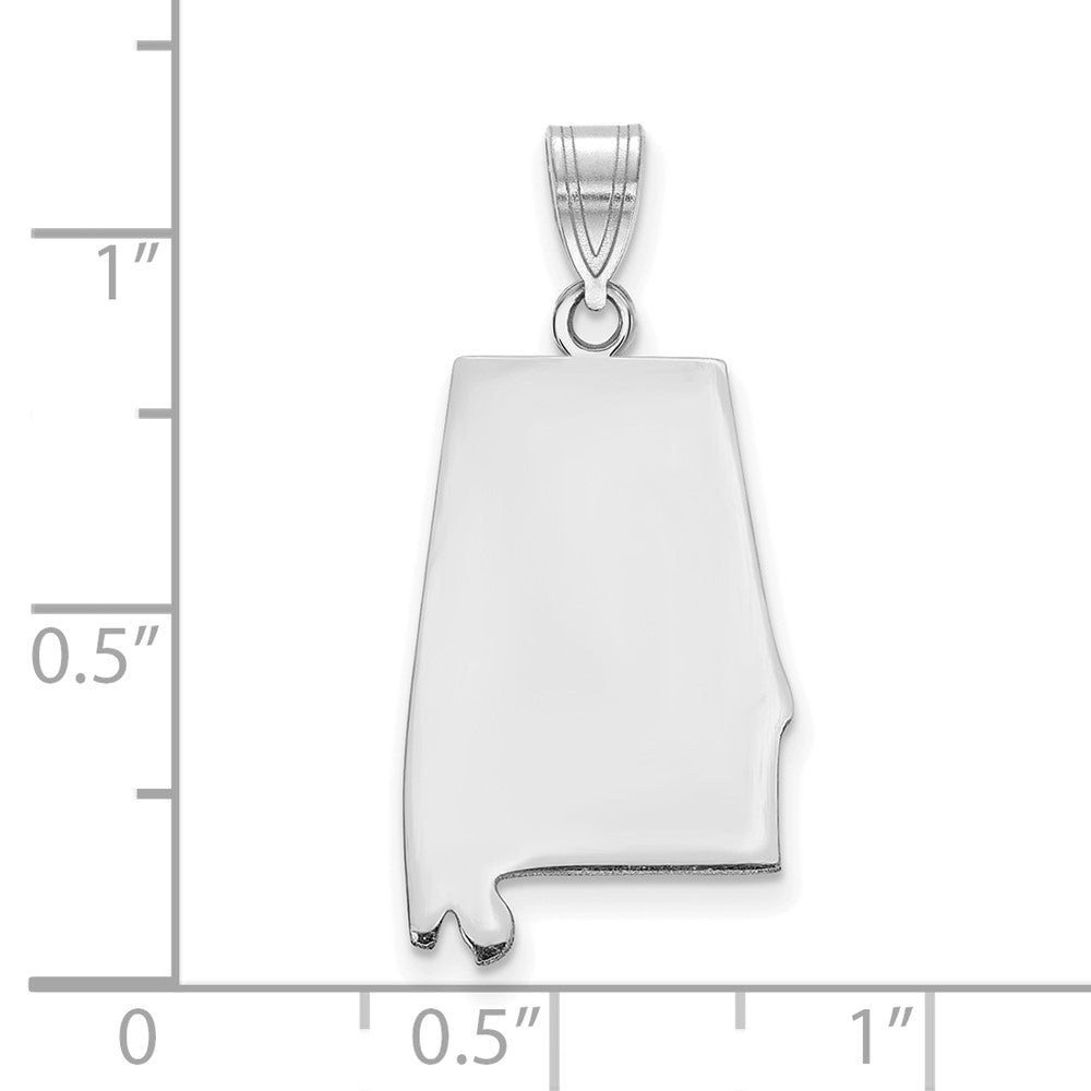 14KW Alabama State Pendant