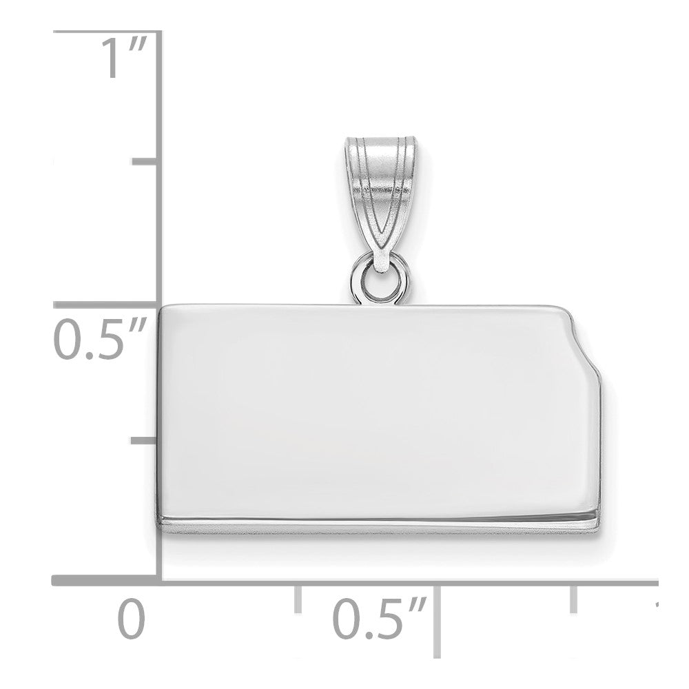 14KW Kansas State Pendant