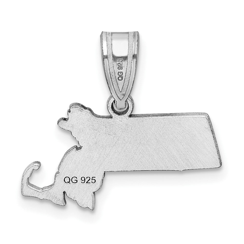 14KW Massachusetts State Pendant