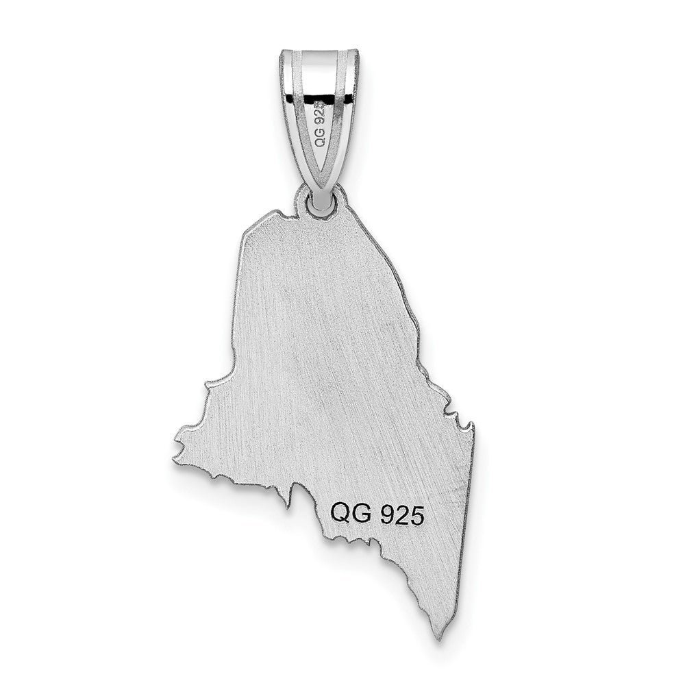 14KW Maine State Pendant