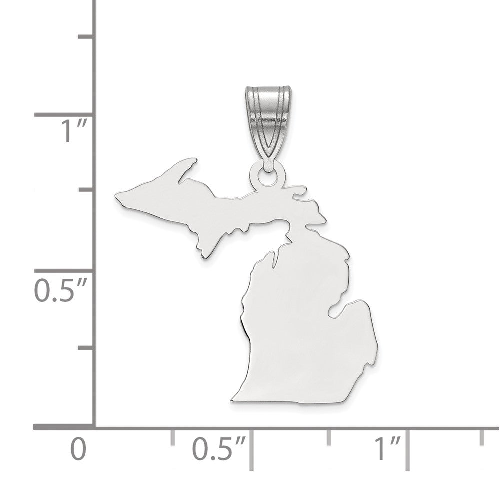 14KW Michigan State Pendant
